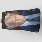 Donald Trump 2025 US-Präsident Portrait Golf Headcover (Vorderseite)