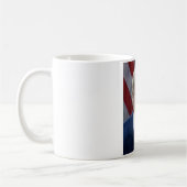 Donald Trump 2025 US-Präsident Portrait Kaffeetasse (Links)