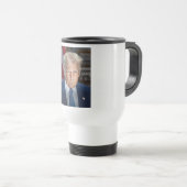 Donald Trump 2025 US-Präsident Portrait Reisebecher (VorderseiteRechts)