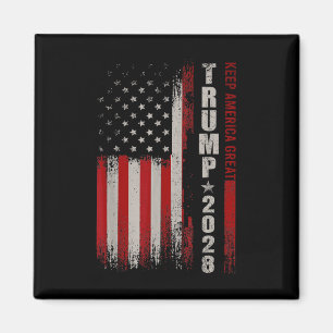 Donald Trump 2028 Behielt Amerika große Wahlen USA Magnet