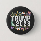 Donald Trump 2028 Button (Vorderseite)