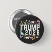 Donald Trump 2028 Button (Vorne & Hinten)