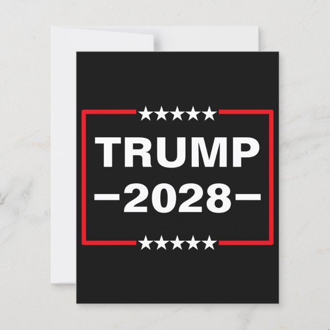 Donald Trump 2028 Präsident (Vorderseite)