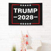 Donald Trump 2028 Präsident Banner (InSitu)