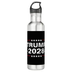 Donald Trump 2028 Präsident Edelstahlflasche