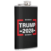 Donald Trump 2028 Präsident Flachmann (Rechts)