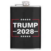 Donald Trump 2028 Präsident Flachmann (Vorderseite)