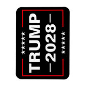 Donald Trump 2028 Präsident Magnet (Vertikal)