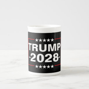 Donald Trump 2028 Präsident Porzellantasse