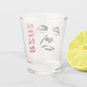 Donald Trump 2028 Schnapsglas (Rückseite)