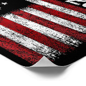 Donald Trump 2028 Trump 45 47 48. Poster (Ecke)