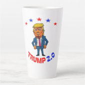 DONALD TRUMP 2.0 MILCHTASSE (Vorderseite)