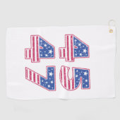 Donald Trump 45-47 Golfhandtuch (Horizontal)