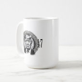 Donald Trump 45/47 Kaffeetasse (Vorderseite Links)