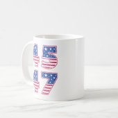 Donald Trump 45-47 Kaffeetasse (Vorderseite Links)