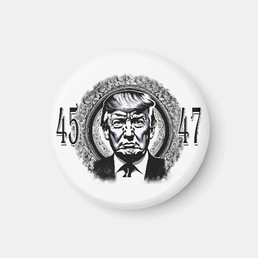 Donald Trump 45/47 Magnet (Vorne)