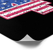 Donald Trump 45-47 Poster (Ecke)