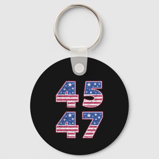 Donald Trump 45-47 Schlüsselanhänger (Vorderseite)