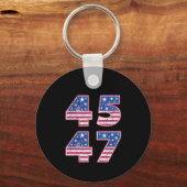 Donald Trump 45-47 Schlüsselanhänger (Vorderseite)