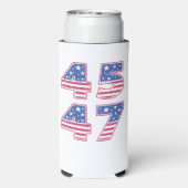 Donald Trump 45-47 Selters Dosenkühler (Seltzer Rückseite)