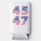 Donald Trump 45-47 Selters Dosenkühler (Rückseite)