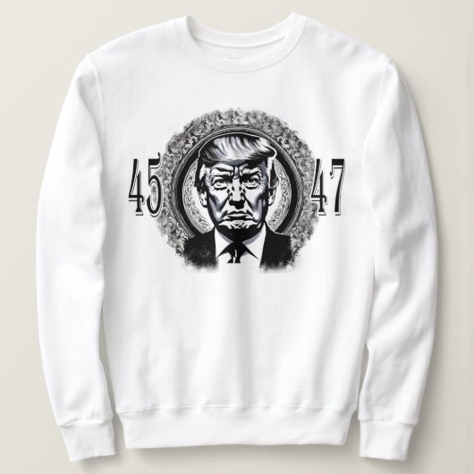 Donald Trump 45/47 Sweatshirt (Design vorne)