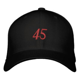 Donald Trump 45 bestickt Baseball Cap Bestickte Baseballkappe