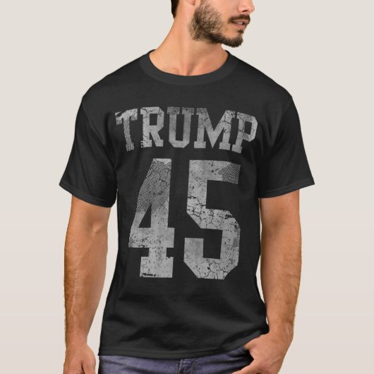 Donald Trump 45 POTUS T-Shirt (Vorderseite)