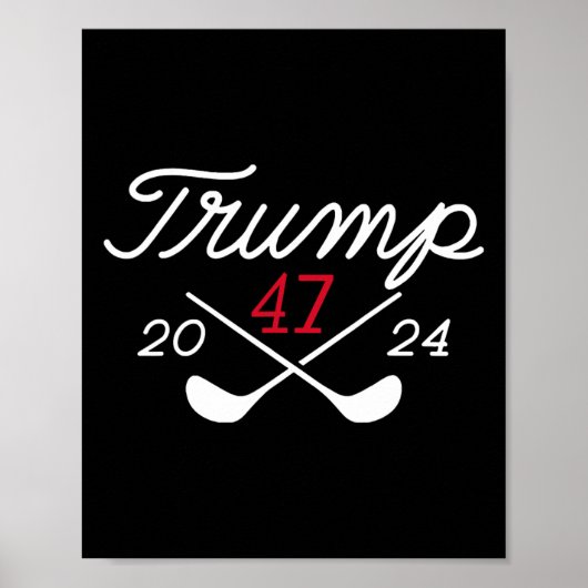 Donald Trump 47 2024 Poster (Vorne)