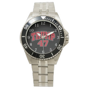 Donald Trump 47 Armbanduhr