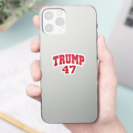 Donald Trump 47 Aufkleber (Telefon)