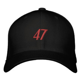 Donald Trump 47 bestickt Baseball Cap Bestickte Baseballkappe