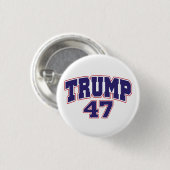 Donald Trump 47 Button (Vorne & Hinten)