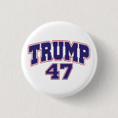 Donald Trump 47 Button (Vorderseite)