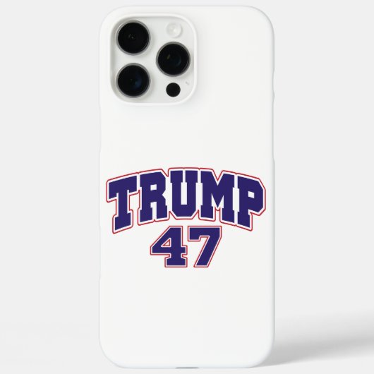 Donald Trump 47 Case-Mate iPhone Hülle (Rückseite)