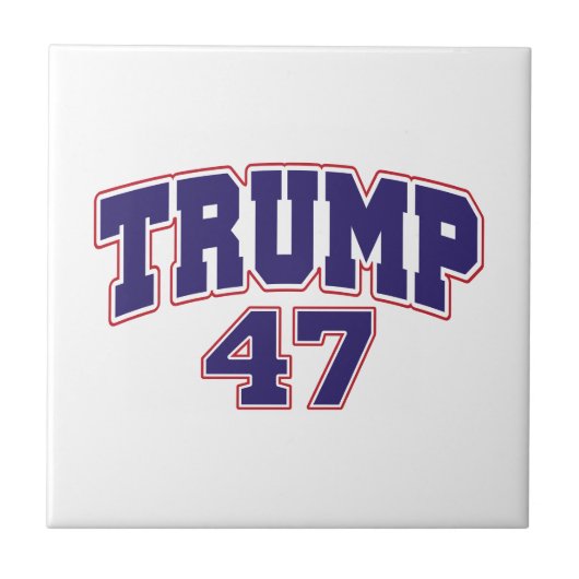 Donald Trump 47 Fliese (Vorderseite)