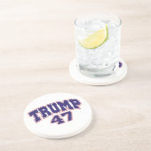 Donald Trump 47 Getränkeuntersetzer (Seite)