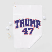 Donald Trump 47 Golfhandtuch (Insitu)