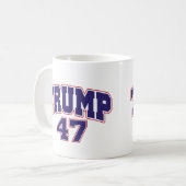 Donald Trump 47 Kaffeetasse (Vorderseite Links)