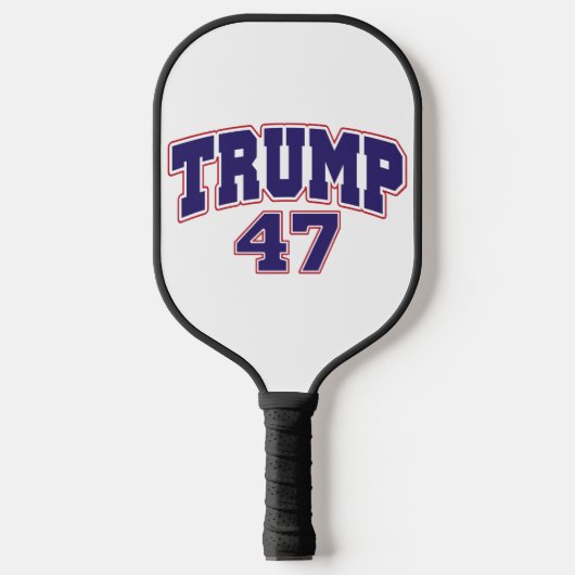 Donald Trump 47 Pickleball Schläger (Vorderseite)