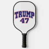 Donald Trump 47 Pickleball Schläger (Rückseite)
