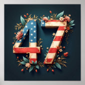 Donald Trump 47 Poster (Vorne)