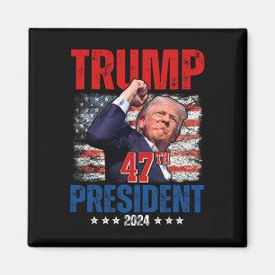 Donald Trump 47. Präsident 2024 Trump Einweihung Magnet