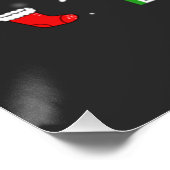 Donald Trump 47. Präsident 2024 Weihnachten Weihna Poster (Ecke)