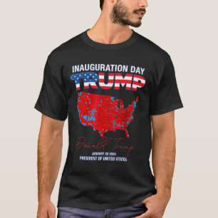 Donald Trump 47. Präsident 2025 Amtseinführung USA T-Shirt
