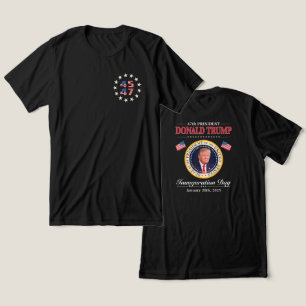 Donald Trump 47. Präsident Einweihung 2025 Tri-Blend Shirt