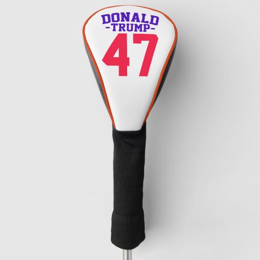 Donald Trump 47 Präsidentschaftswahl 2024 Golf Headcover (Vorderseite)