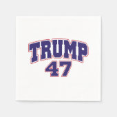 Donald Trump 47 Serviette (Vorderseite)