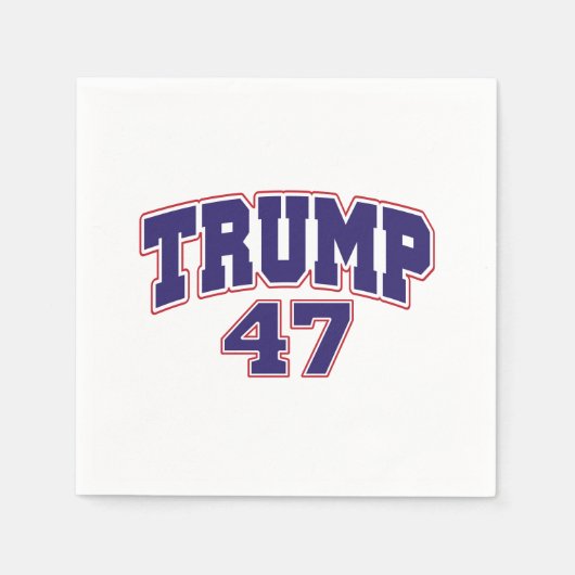 Donald Trump 47 Serviette (Vorderseite)