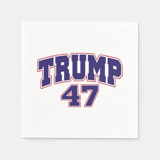 Donald Trump 47 Serviette (Vorderseite)